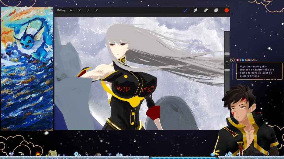 Gonna continue working on this #Selvaria #art from #ValkyriaChronicles on #twitch dot tee vee / KozuJutsu rn