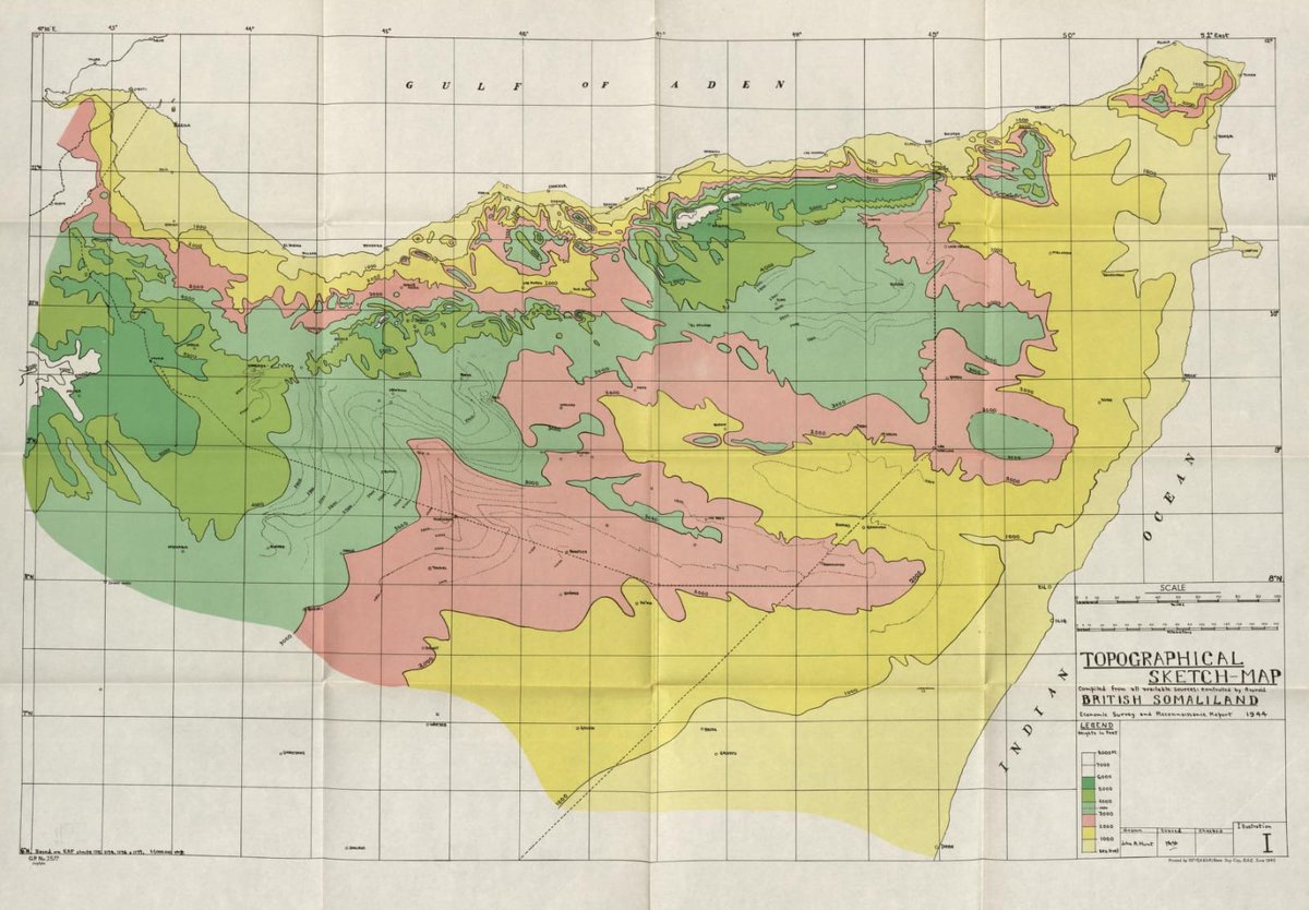 Report on general survey of British Somaliland 1944 (Colonial development & welfare act. Economic su...