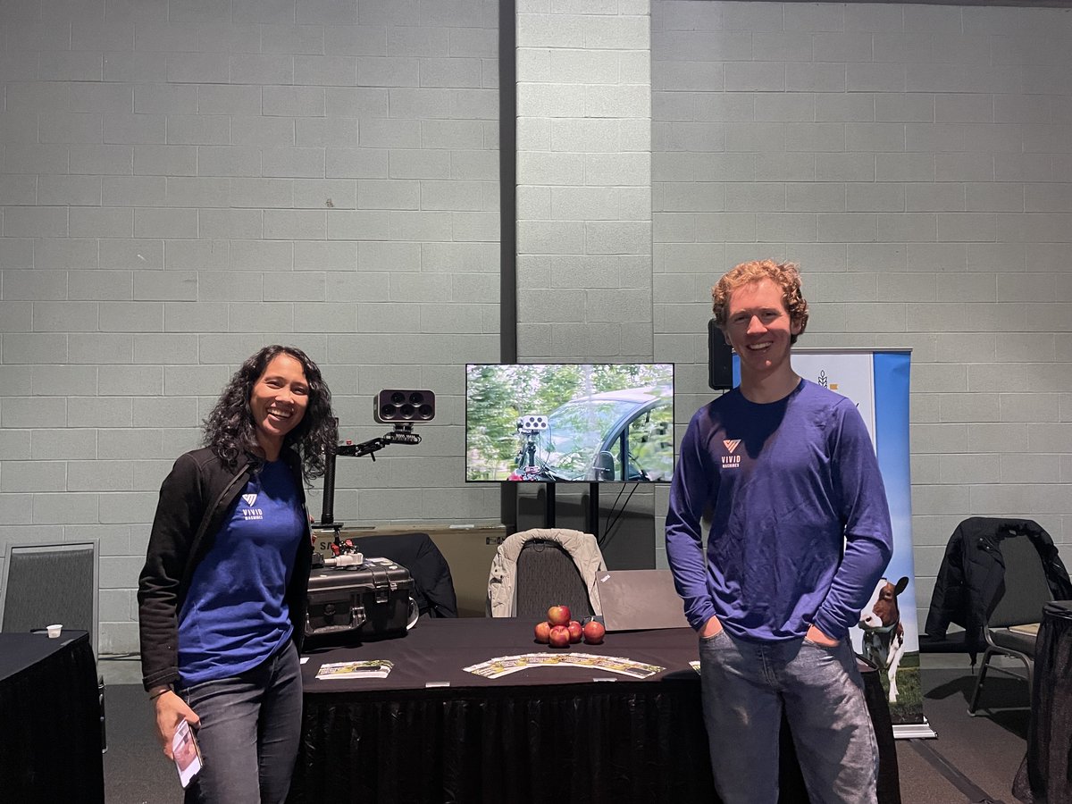Vivid Machines team is at the NY AgSociety Annual Forum! If you’re here come check us out! 🍎
#apples #vividmachines #NYAgSociety #machinelearning #ML #farming #NYapples #NY