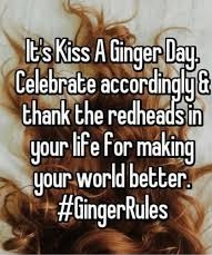 thatMGOBLUEgirl's tweet image. ✌️❤️‍🔥😘 Let us not forget #KissAGingerDay 🇮🇪 I once told my son that the Irish flag is colored as such becuase we all have green eyes, pale skin and orange hair...don't y'all know he still believes it?🤭💚🤍🧡 #GingerRules ❤👑🧡