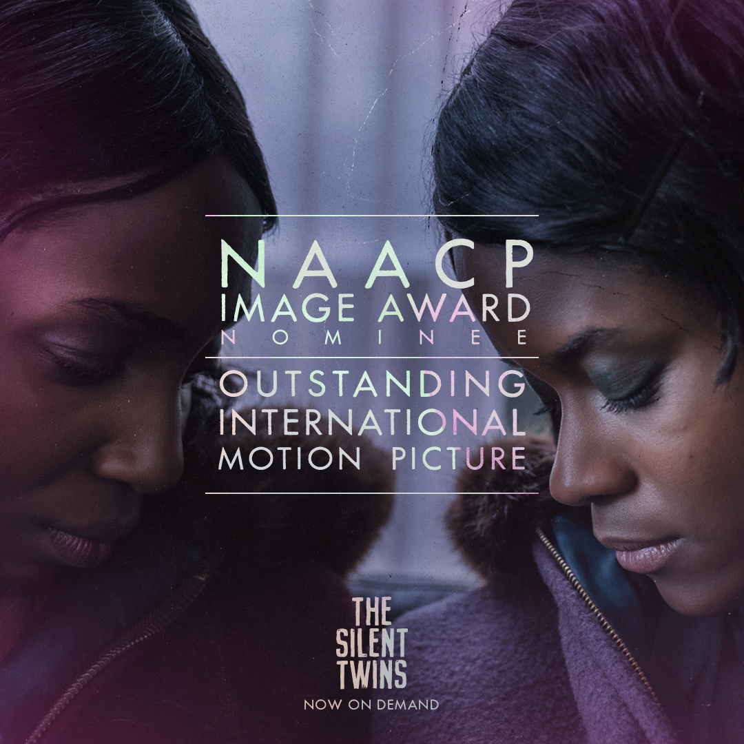 The Silent Twins (@thesilenttwins) on Twitter photo #TheSilentTwins is nominated for a <a href="/naacpimageaward/">NAACP Image Awards®</a> for Outstanding International Motion Picture. Congratulations to the team. #TheSilentTwins is nominated for a <a href="/naacpimageaward/">NAACP Image Awards®</a> for Outstanding International Motion Picture. Congratulations to the team.