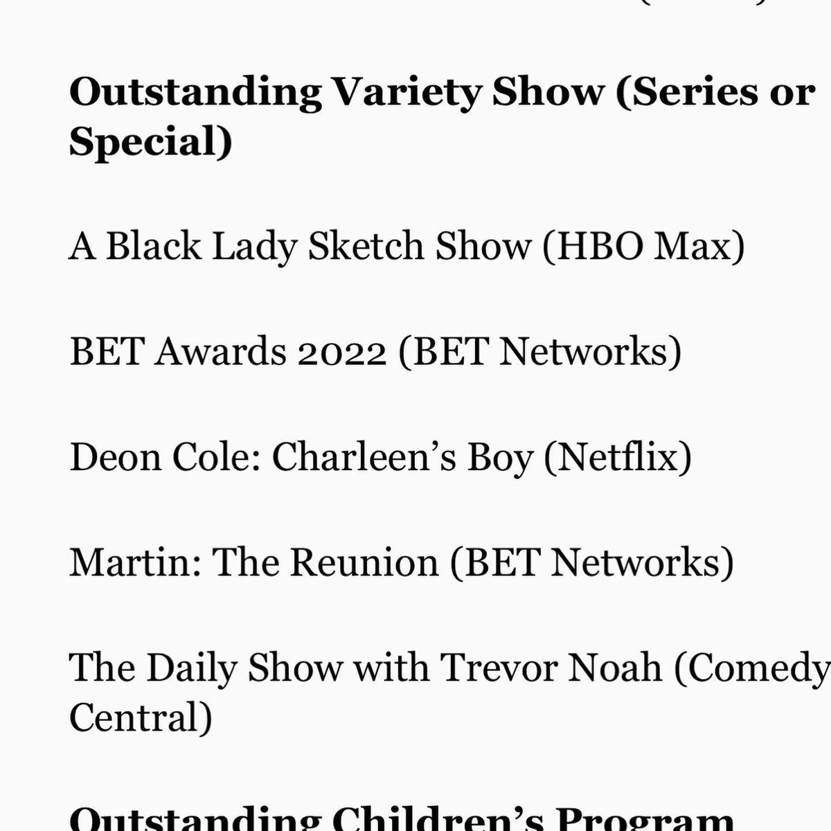 deoncole's tweet image. OMG!!!! MY NETFLIX SPECIAL “CHARLEENS BOY” WAS NOMINATED FOR A NAACP AWARD ALSO MY PERFORMANCE ON BLACKISH!!! PLEASE MY PEOPLE PLEASE GO TO vote.naacpimageawards.net AND PLEASE VOTE FOR ME IN MY CATEGORIES! Go now and everyday and vote! Thank you!!! Mommy!!!!!!!! Look at this!!!!