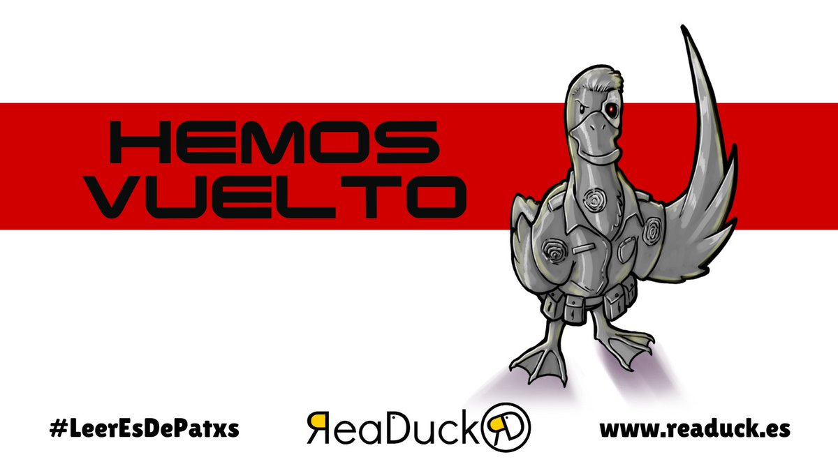 readuck's tweet photo. Hemos vuelto🦆

#LeerEsDePatxs #OtroAñoMás #AlPieDelCañón #AnoNuevo #Libros #LibrosRecomendados #QuéLeer https://t.co/GGwl4rea2P