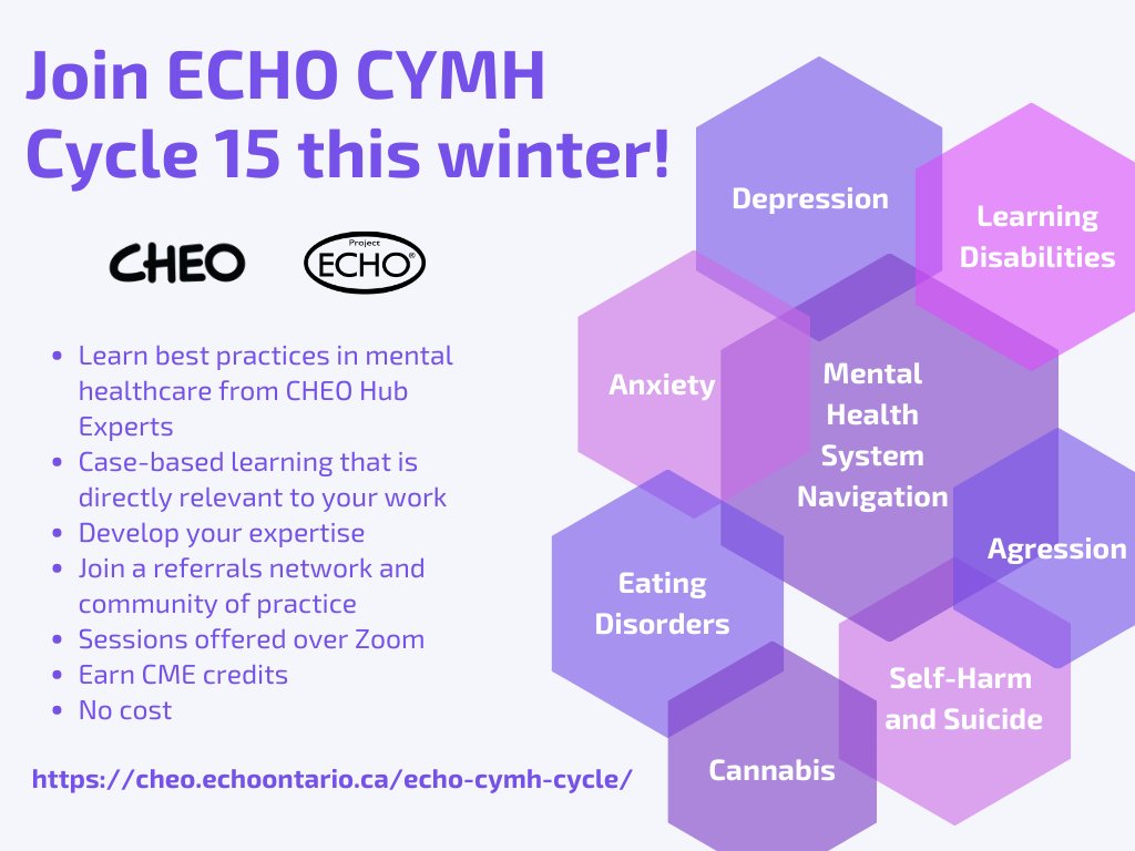 ECHO Child & Youth Mental Health tweet media