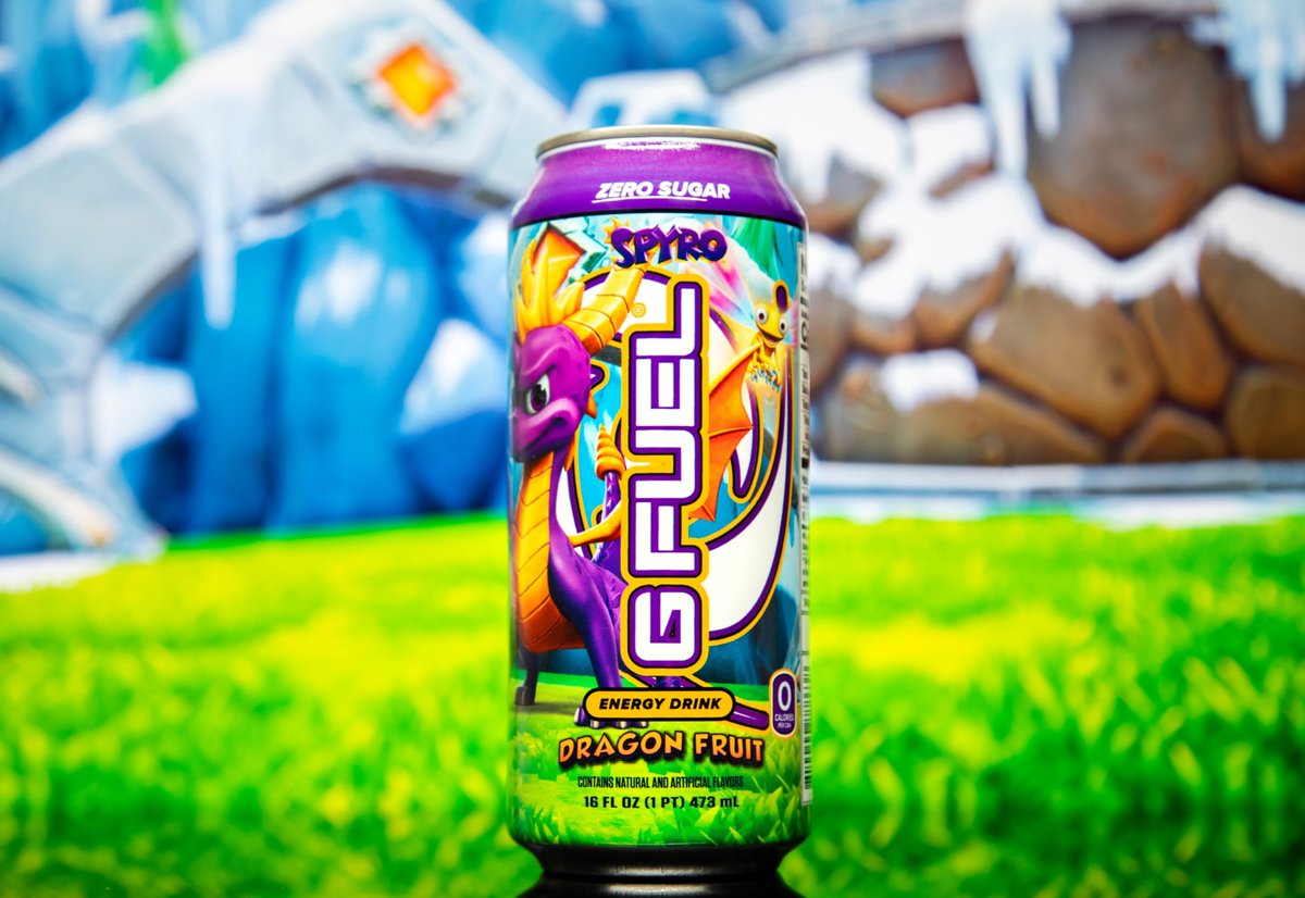 💜 🐲 JAN 16th. <a href="/SpyroTheDragon/">Spyro</a> x #GFUEL.

🔥 GFUEL.com 🔥