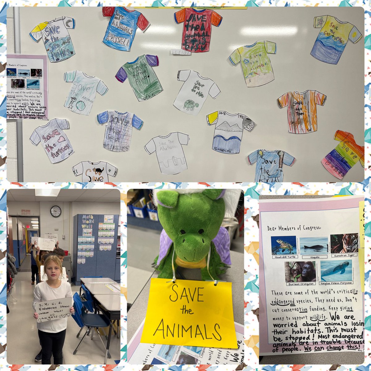 Today we CELEBRATED our Phonics unit on Tackling Multisyllabic Words! We used multisyllabic words to write a letter to lawmakers to assure endangered animals are protected! We finished with a parade calling to action this special cause!  <a href="/WestSchoolLBNY/">West School</a>