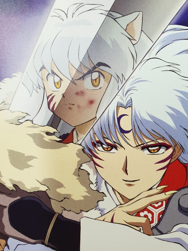 onlysesshoumaru's tweet photo. Sesshomaru's old Official arts 

VS

His official art NOW

(In short: THE BOY IS T A M E D) https://t.co/7Di2y0LJCN