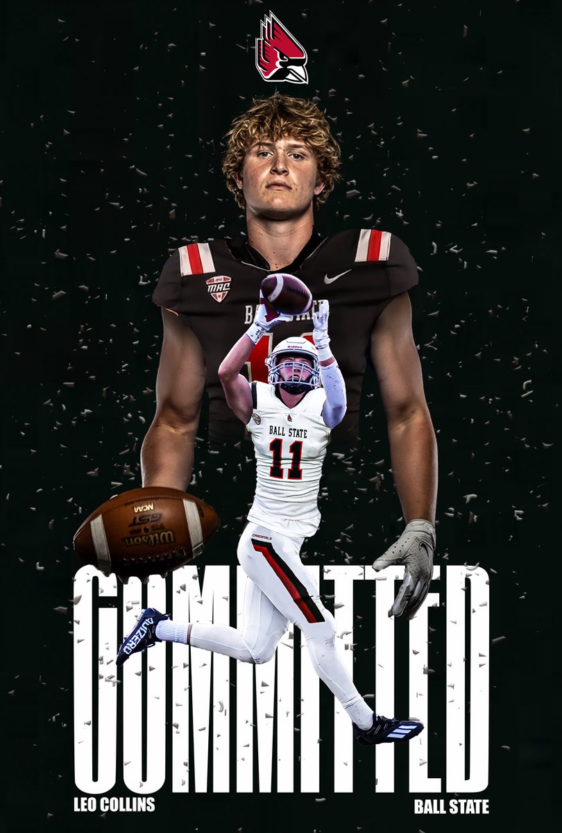 Leo Collins (@leocollins44) on Twitter photo Blessed to announce my commitment to further my academic and athletic career at Ball State! Let’s get to work!! <a href="/_CoachElliott/">Jared Elliott</a> <a href="/BallStateFB/">Ball State Football</a> Blessed to announce my commitment to further my academic and athletic career at Ball State! Let’s get to work!! <a href="/_CoachElliott/">Jared Elliott</a> <a href="/BallStateFB/">Ball State Football</a>