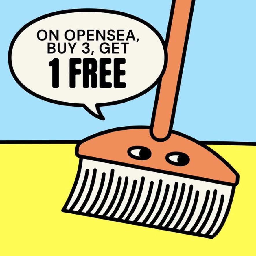 The Randoms’ Happy Hour returns! 🍸 

Today from 7-10 PM EST, buy 3 Randoms and get 1 free.

Help us to spread the word and gain some $RNDMS. 🎙️

Like, tag &amp; RT 🖤

Onboard friends into holders and both of you can claim a free random, more info in our discord. ✨