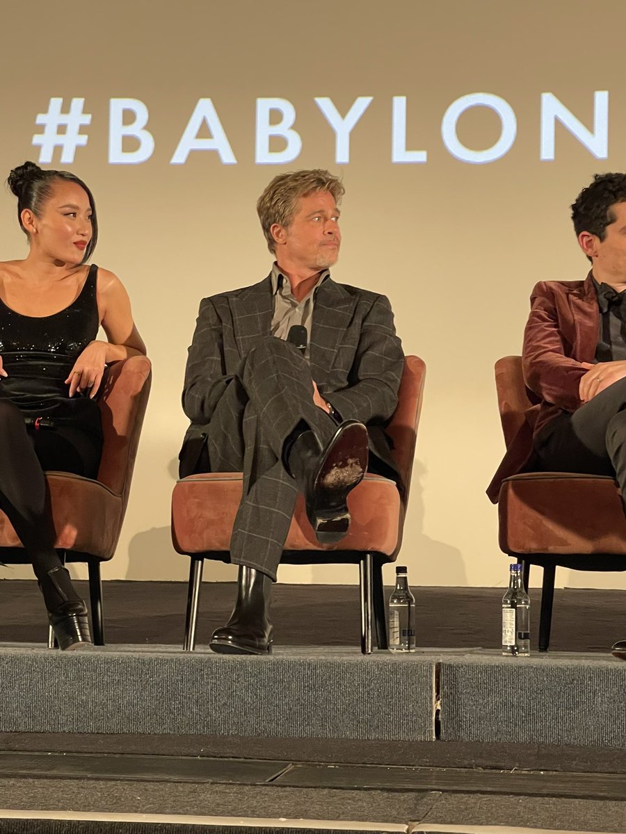 RadekBFE's tweet photo. Still one of my favourite films this season 👏🏻 @babylonmovie #damienchazelle #diegocalva #BradPitt #margotrobbie #tomcross https://t.co/f2cEXQ2sOs