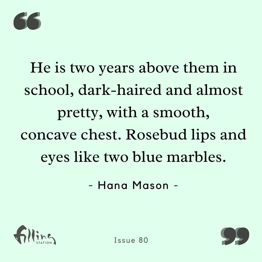 fillingstation's tweet photo. Issue 80 will feature new #fiction by @hanamasonwrites
Watch out for the #shortstory "One Body Born from One Cell." We can't wait? You can't wait.
.
.
.
#Indiepublishing #artistrun #litmag #amwriting #canlit #creativewriting #quote #canadianreaders #writing #quote #indiemag https://t.co/IG2KncNQIg