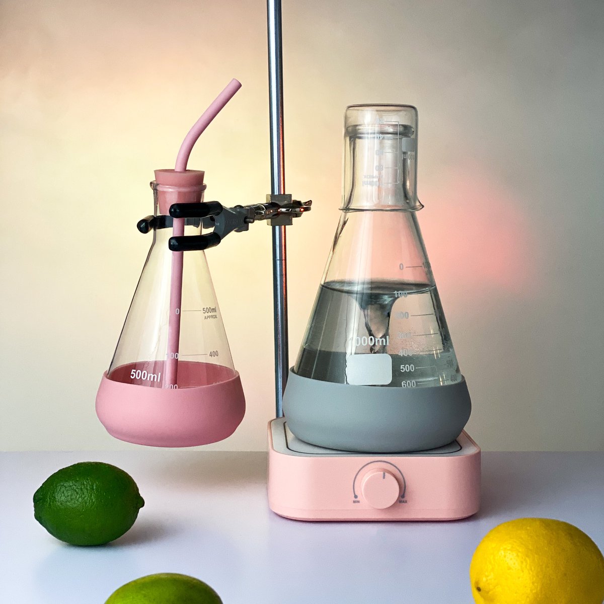 thecalcchemist's tweet photo. Mixing up some solutions in our new magnetic cocktail stirrers this evening🍸🌪⚗️🌃  #chemtwitter #Chemistry https://t.co/0vUX2XMqbZ