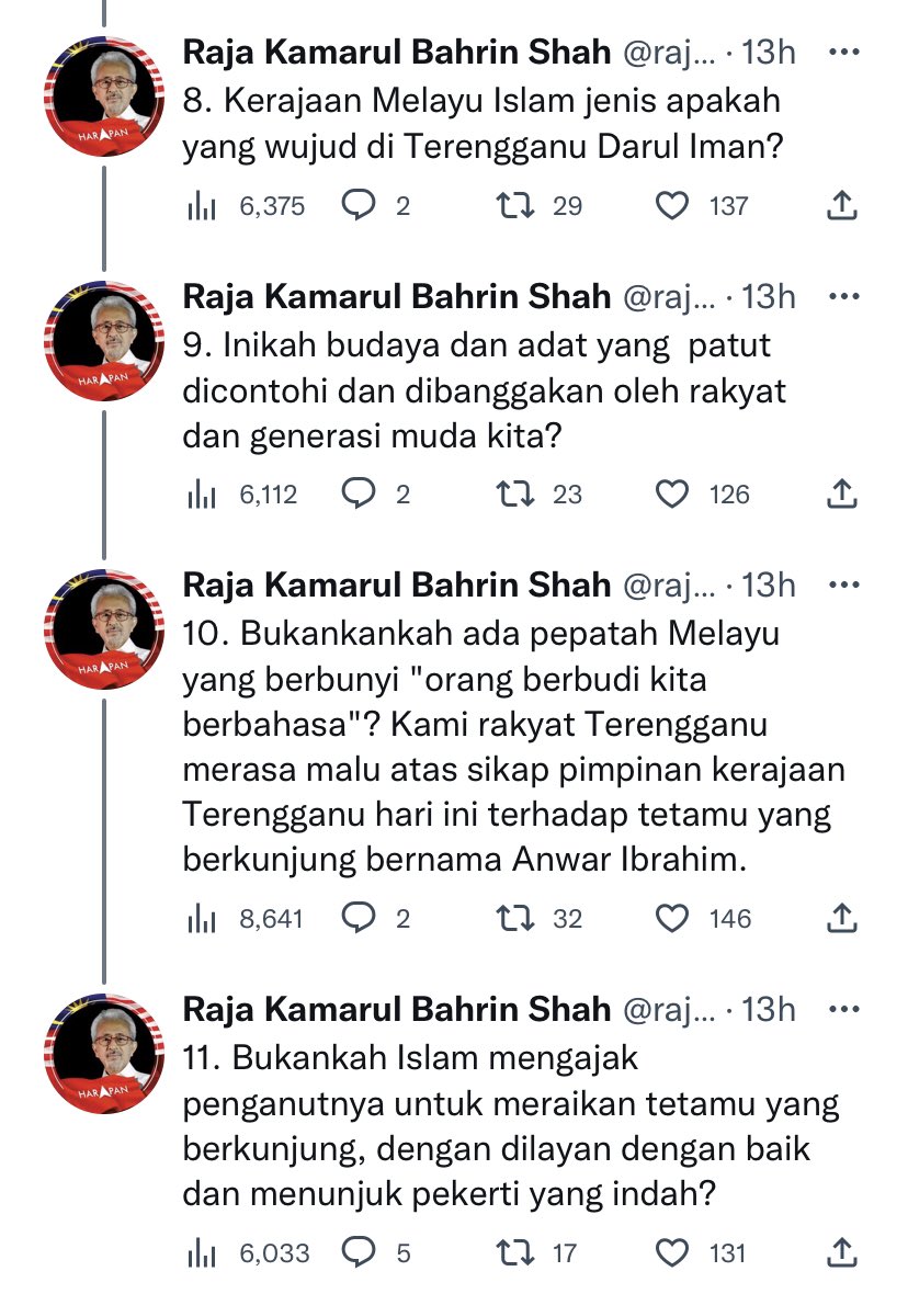 StratCommX's tweet photo. Akhlak jadah apa yg kerajaan PAS T’ganu nk tonjolkan? Rujuk gambar 3 &amp; 4 post @rajabahrinshah 

MB dan Exco T’ganu sama perangai ngn Hadi Awang &amp; Nik Amar 

Langsung x bawa cerminan akhlak Nik Aziz dan MB Kelantan skrg https://t.co/7x5N8GK6AC