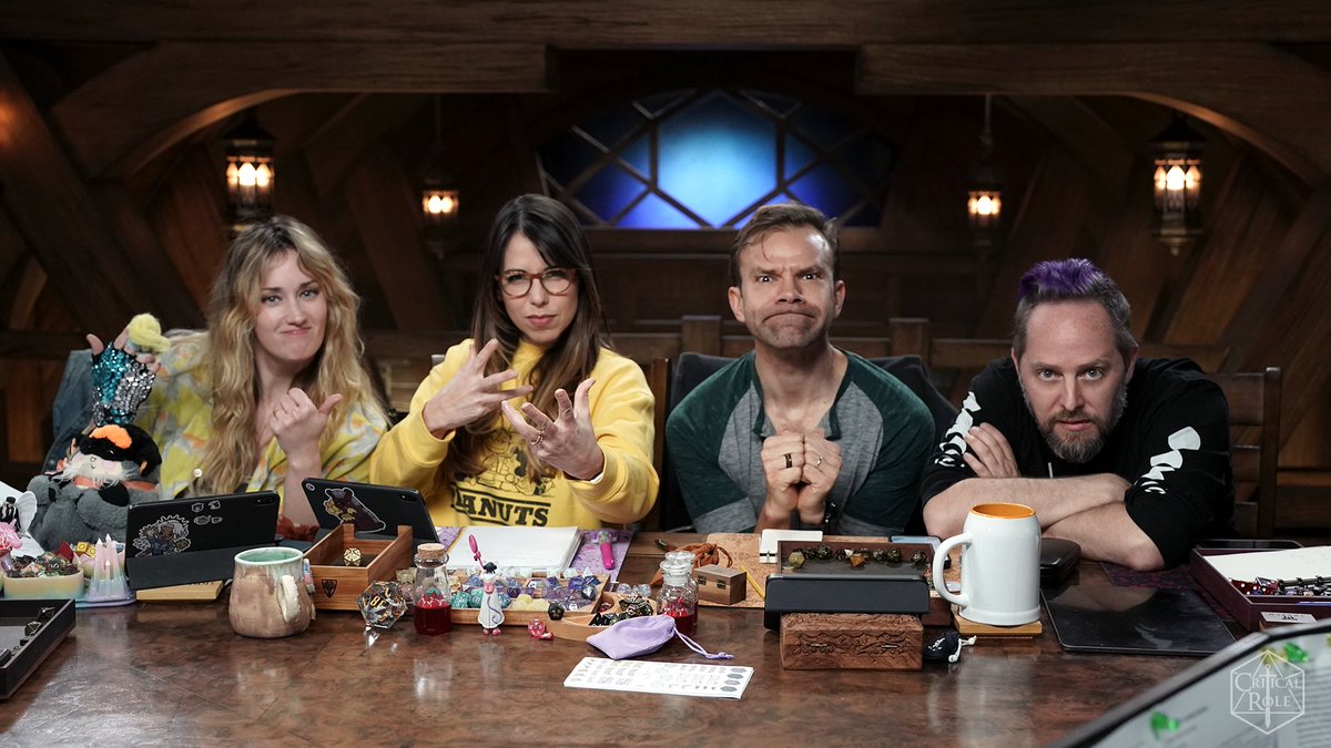 CriticalRole's tweet photo. Are you ready to rock? 💎🔨

https://t.co/oKsRCIgTCi https://t.co/pIDbsVMu8G