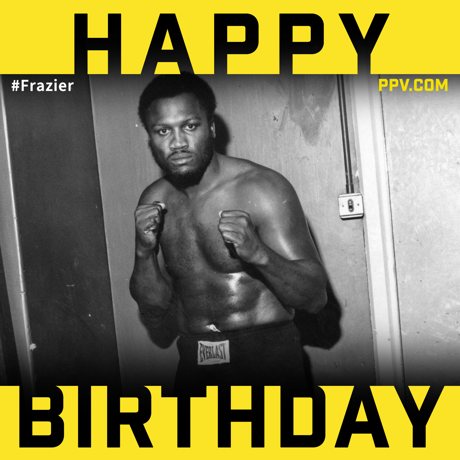 Happy birthday Joe Frazier

Remembering a legend 