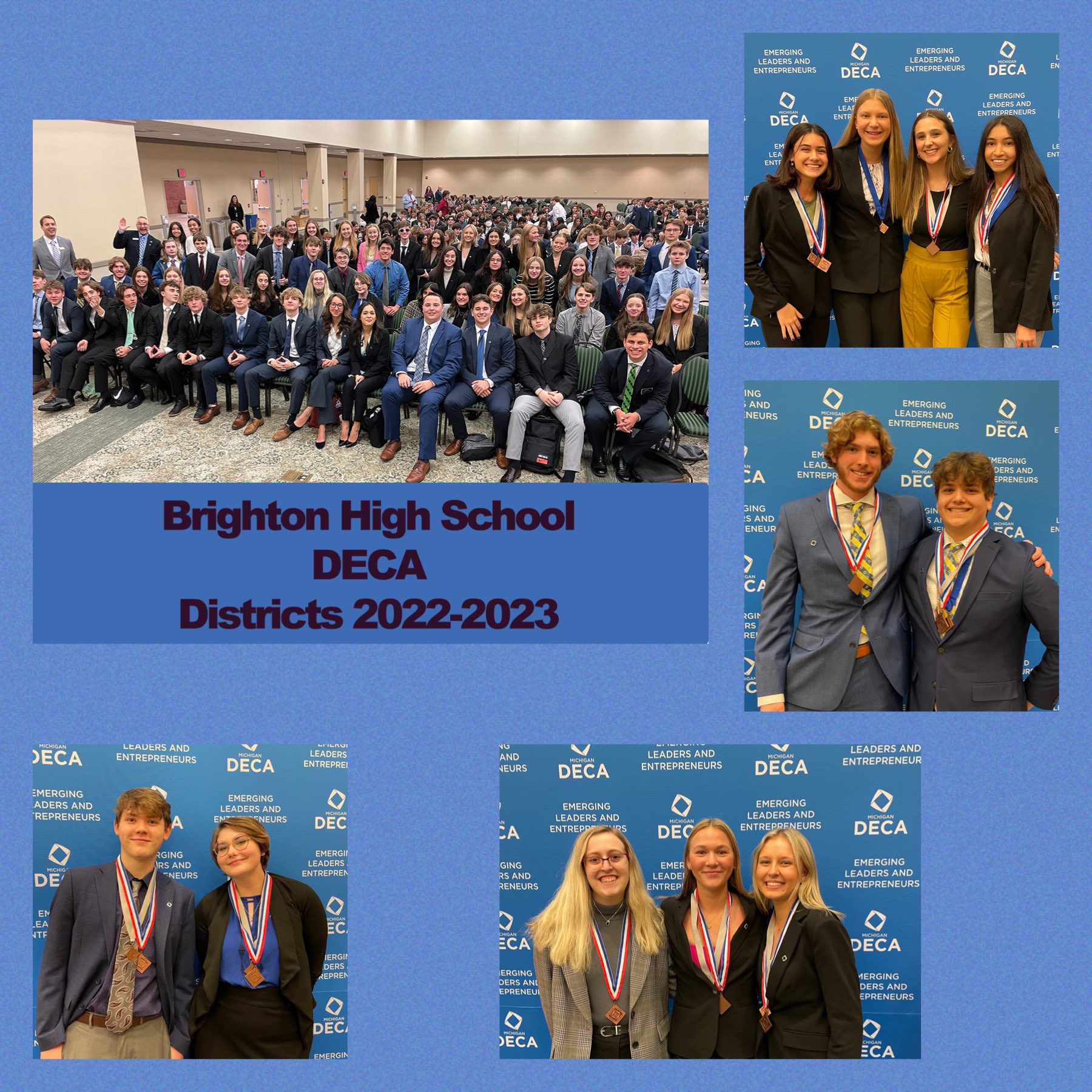 Brighton High School on Twitter "Brighton DECA did it again!! The 61