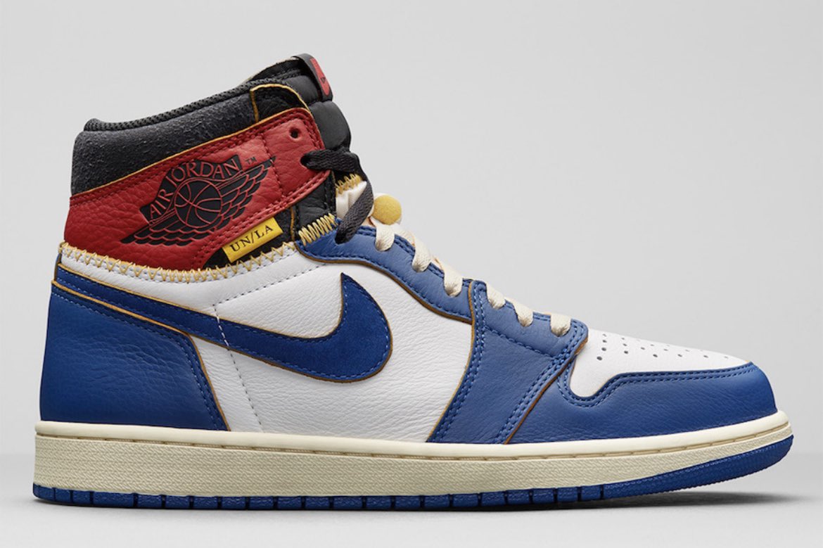 eddiejoetullos's tweet photo. My favorite collab is the air Jordan 1 X union storm blue because they took the most iconic silhouette and added a beautiful twist to is with the “diy” stitching. It’s a grail for most sneaker heads. Both colorways are amazing.  SIZE 11 #atmoscollectorsclub https://t.co/3f57Wg6iIW