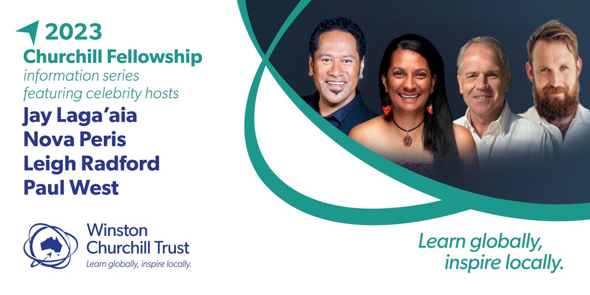 #Churchill Fellowship applications open 1 Mar 23. Register today for an online live info session in Feb, including with guest hosts @JayLagaaia (arts), @novaperis (First Nations), @captainrural Leigh Radford (ag and hort ) @paulwestatRCA (food prod). churchilltrust.com.au/news_item/appl…