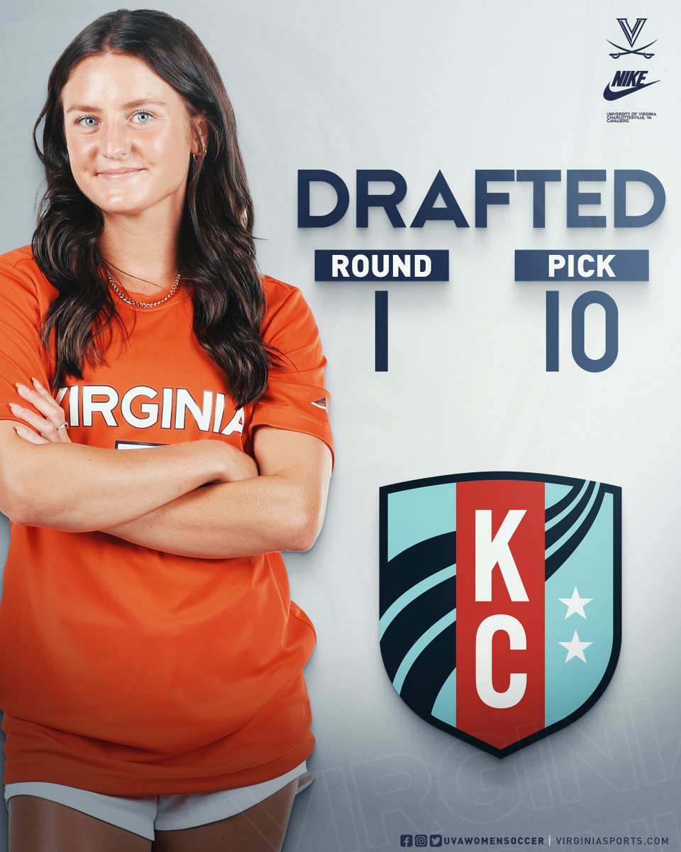 UVAWomenSoccer's tweet photo. The pick is in... 

Alexa Spaanstra is going to Kansas City! 

#GoHoos | #ALLIN https://t.co/aKBMVaPQ5T