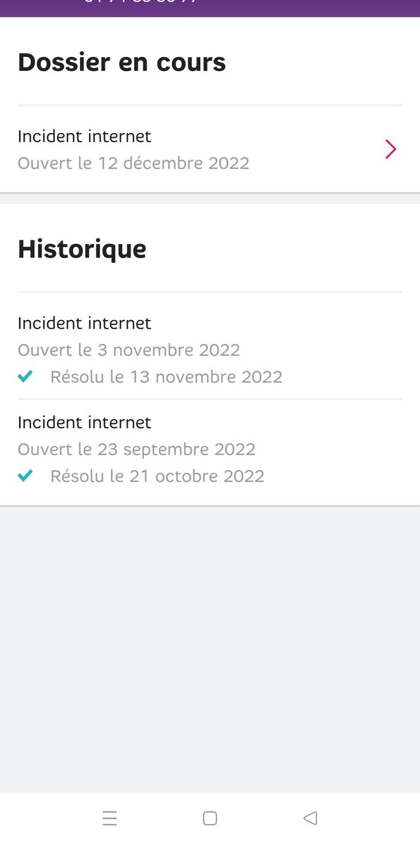 93_fifi's tweet photo. @TheBigBrunowski @orange @SFR Jamais eu la fibre plus de deux mois d'affilé en 2 ans pour les mêmes raisons (y a pas tout l'historique). Ces grosses merdes de sous traitants https://t.co/o6XlbpF5Cn