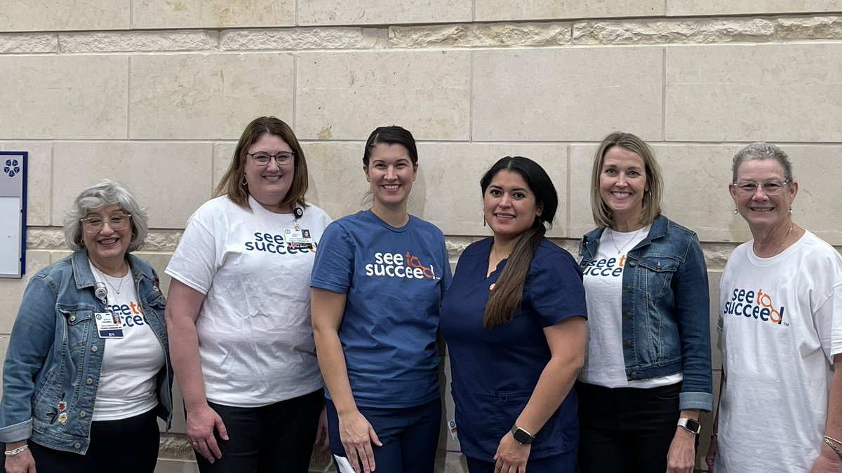 A big thank you to everyone from the <a href="/HoustonHealth/">Houston Health Dept</a> See to Succeed program and CFISD staff from health services, <a href="/BerryCenter/">Berry Center</a>, nutrition services and <a href="/CFISDbus/">CFISD Transportation Services</a>. This week almost 900 of our students received free eye exams and were fitted for glasses.