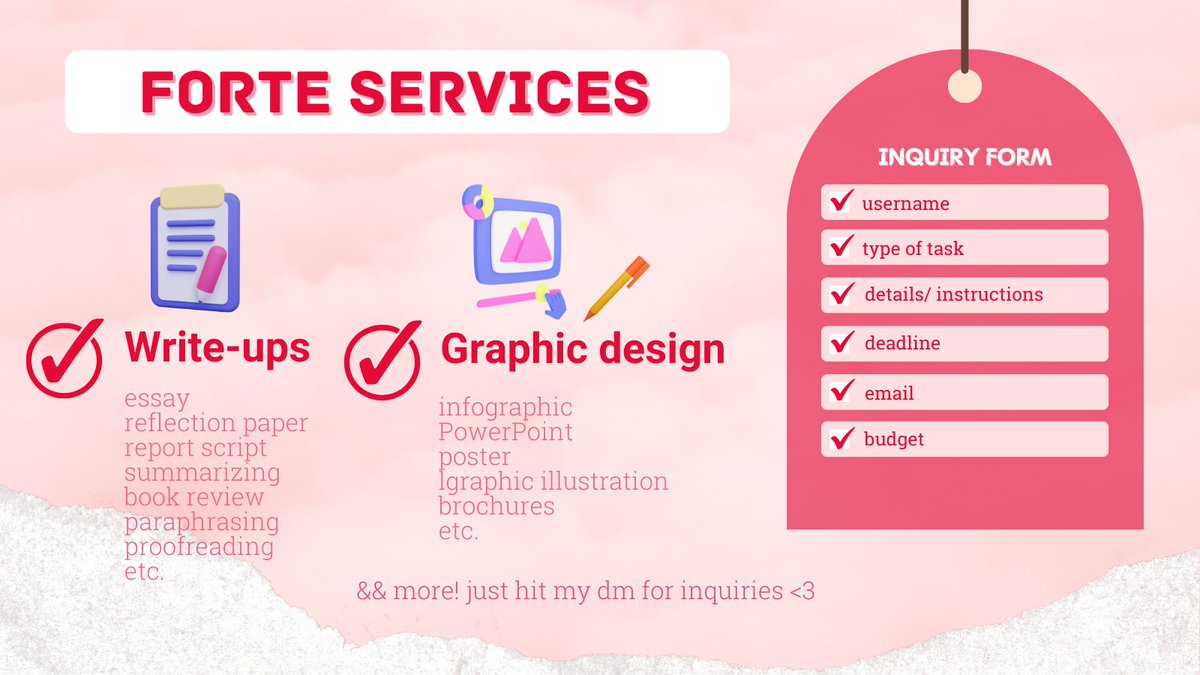 lily_comms's tweet photo. Hello, commstwt!
Lily here! 🫶
I would be pleased to help you with your academic tasks. Allow me to assist you in relieving your excessive academic loads by acquiring my services. Hit my dm now! 😚 https://t.co/Q2mfJVIqVq