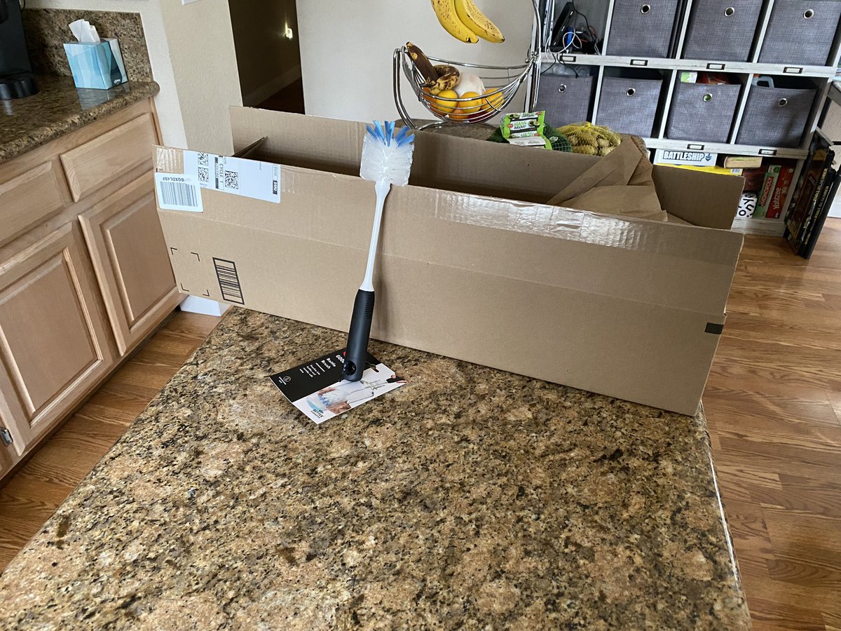 This brush came in this box. 

Only item in the box.

<a href="/amazon/">Amazon</a> …wtf?