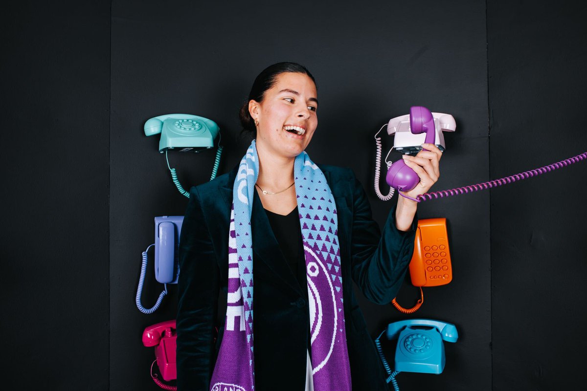 ORLPride's tweet photo. The call has been answered 📞

@emilymadril | #PrideOfOrlando https://t.co/mnw8pWxYq3