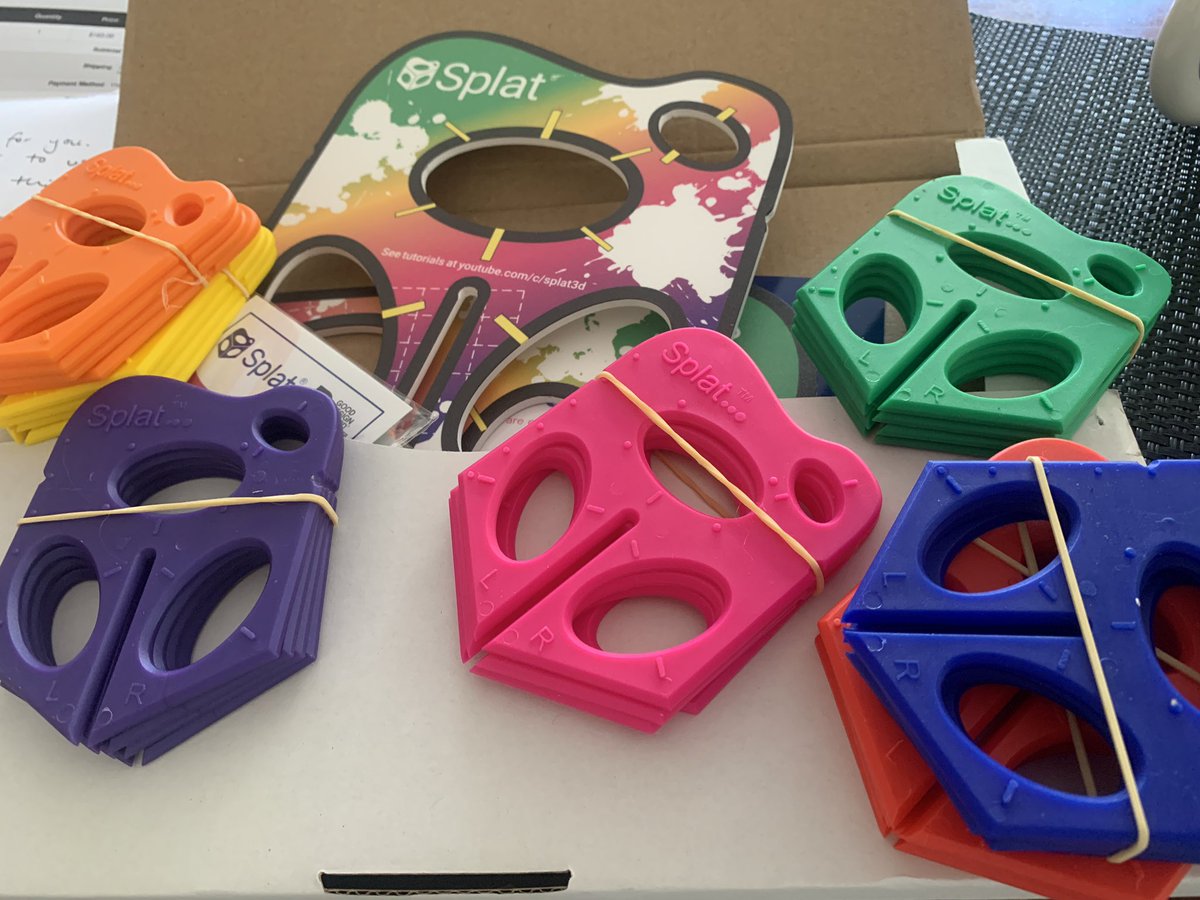 My new class bundle of Splats has just arrived and in my new roles of educational consultant and contract teacher I can’t wait to have students use them! <a href="/splat3d/">Splat3D Design for STEAM</a>