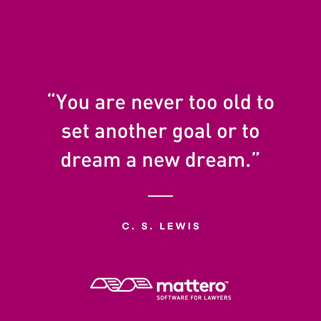 matterosoftware's tweet photo. What are your goals for 2023? 

#auslaw #legaltech #fridaymotivation #newyearnewyou #lawyerlife https://t.co/sVRNX8xHmE