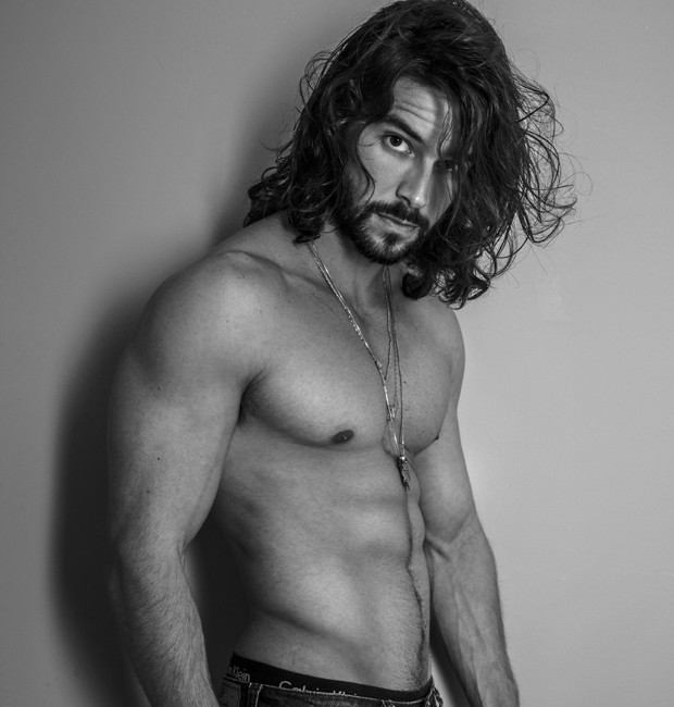 Growing out the hair too.