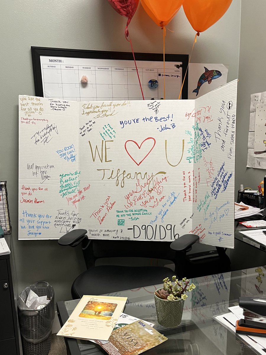 I received the nicest surprise from the front end today. The asds position can be very difficult, so it’s nice to know we make a difference for others in their lives. Their gratitude is very much appreciated. 🥰