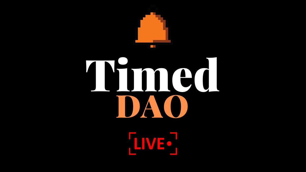 Timed DAO 🔥 tweet media