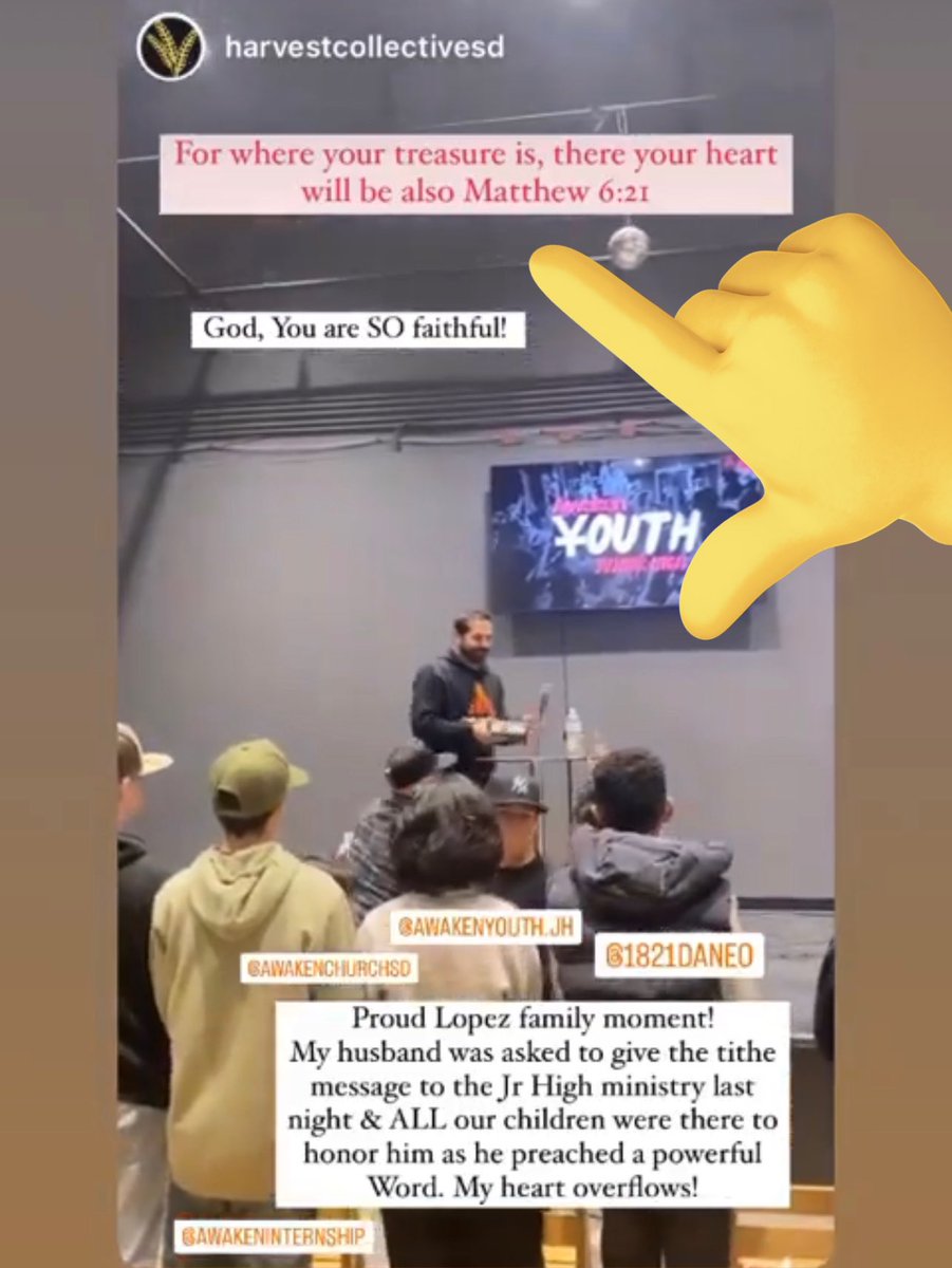 AwakenExposed's tweet image. FYI this is the Bible verse they always use to justify the tithe message… Because that makes perfect sense, right?🙄 and yes- they are giving a tithe message at YOUTH GROUP. #NoShame #AwakenChurchSD #tithe #SpiritualAbuse