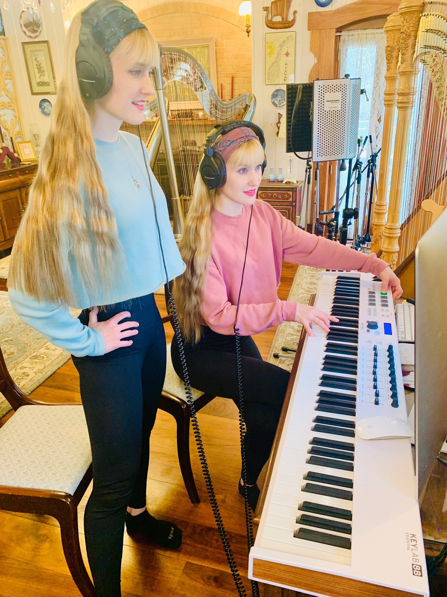 Harp Twins on Twitter "Exciting news!!! Harp Twins are finally on
