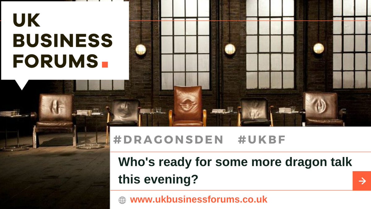 RichardOsborne's tweet photo. Are we? #dragonsden #ukbf https://t.co/YXr3S2wdie