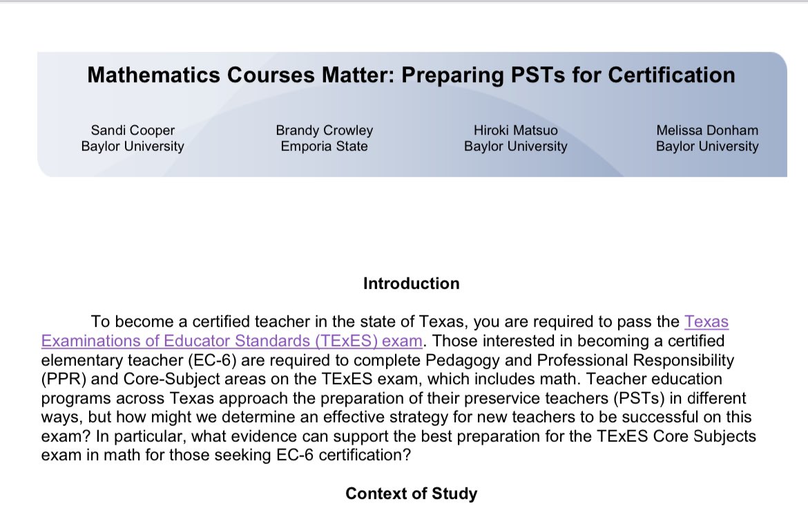 TXMathEducator's tweet image. It was a pleasure working with @drcoopermath Melissa and Hiroki on this publication.  Check it out at amte-tx.com/wp-content/upl…