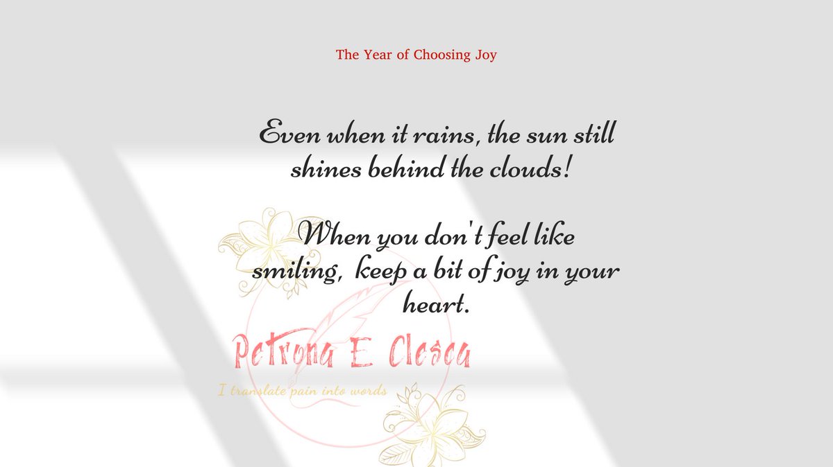 #theyearofchoosingjoy #smilethroughtherain #keepthesuninyourheart #shinethroughthestruggles