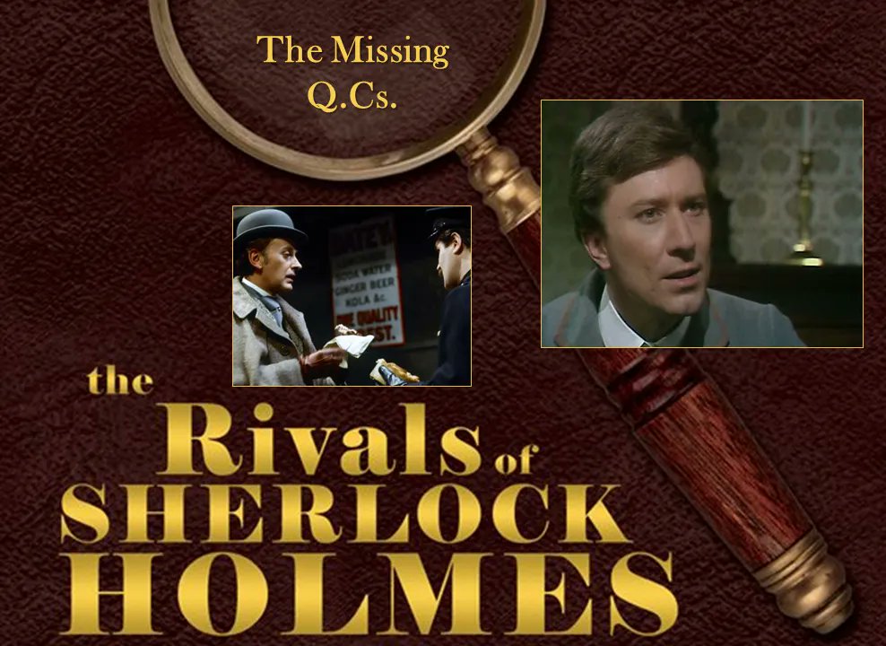 TalkingPicsTV's tweet photo. Two Q.Cs go missing during a murder trial in THE RIVALS OF SHERLOCK HOLMES (1973) 10pm #RobinEllis #JohnPhillips #JohnBarron https://t.co/yDBH2cLjuG