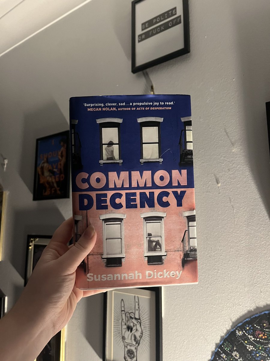 UnedBookReview's tweet image. Read #CommonDecency by @SusannahDickey if you love books that are:

✨Character driven
✨Coming-of-age
✨True portrayal of grief and everyday, normal lives