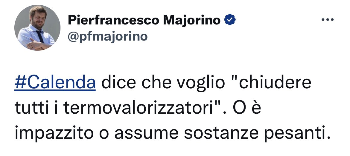 PassarMi's tweet photo. E quando non si sa come ribattere con la #politica, si passa alle offese personali. @pfmajorino si distingue per eleganza. Daje @CarloCalenda, forza @letiziamoratti https://t.co/UrkupEaghf
