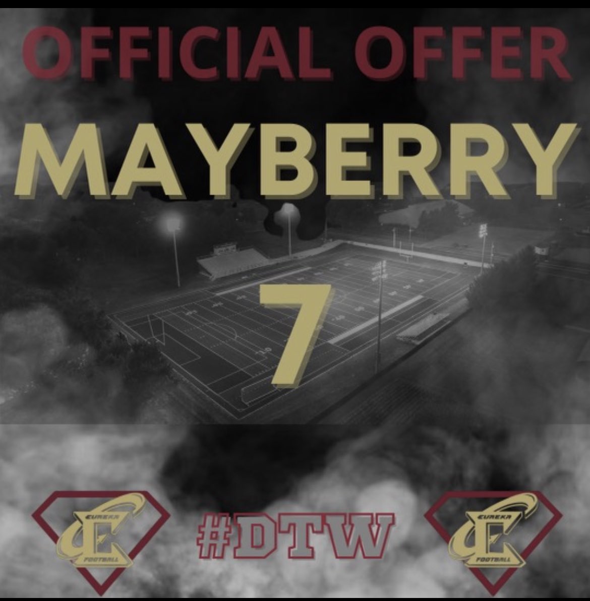 After many great conversations with coach <a href="/CoachKurtBarth/">Kurt Barth</a> I’m blessed to say I’ve received my fourth offer to <a href="/ECRDFootball/">Eureka College Football</a> #GoDevils