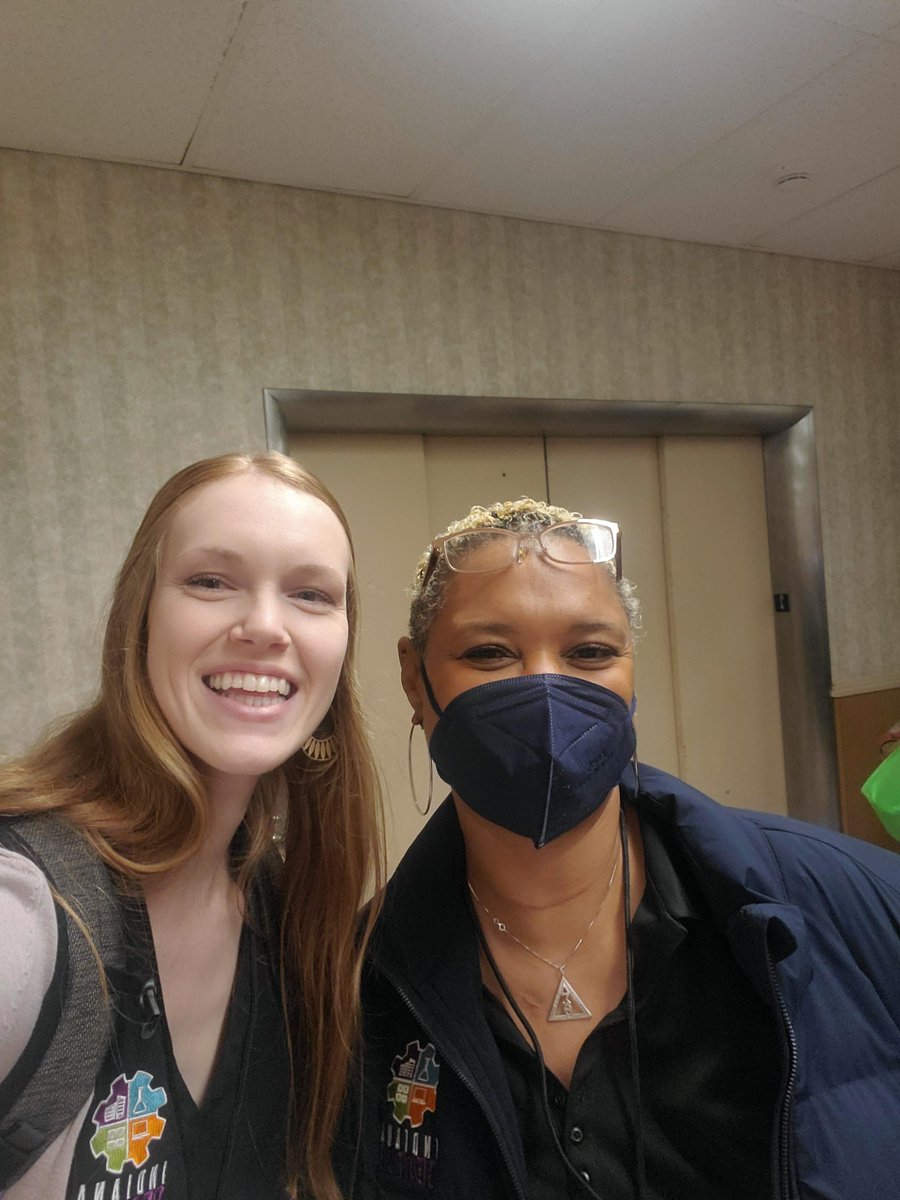 IndianaGEARUP's tweet photo. The Indiana GEAR UP team is on-site at the eighth annual Indiana STEM Education Conference. The keynote speaker is the 2022 Indiana Teacher of the Year, Sharita Ware. She provided an inspiring message on furthering STEM Education in Indiana. #GEARUPworks #PurdueSTEM @PurdueEDU https://t.co/5kZXqFDh4c