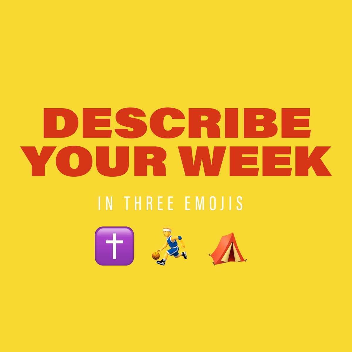 bridgeoflifecc's tweet image. Describe your week in emojis! Have some fun with it! 
#bridgeoflife #thursdaythread