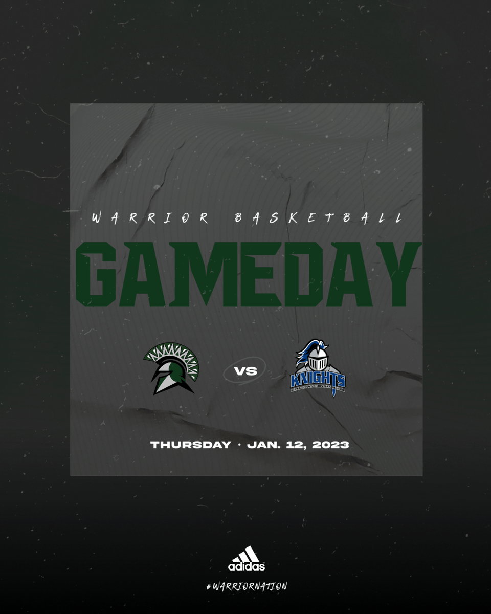 EVAWarriorsAthl's tweet photo. 🚨GAME DAY🚨

🏀MS • JV • VG • VB (senior night) 
🆚 First Coast Christian 
⏰4 • 5 • 6:15 • 7:30
🏟️ Warrior Gymnasium 

#WarriorNation https://t.co/tLnSFK1of3