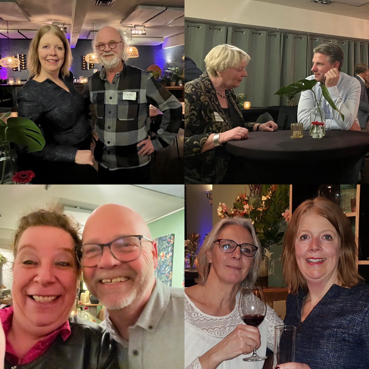 OVStVecht's tweet image. Gezelligheid bij de nieuwjaarsborrel