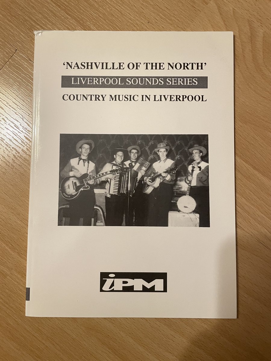 soniccathedral's tweet photo. The title of ‘Dusty Road Ramble’ is a nod to The Dusty Road Ramblers, one of the first country music groups in Liverpool... I found this book in a shop in New Brighton a couple years ago and it was a big inspiration! #TimsTwitterListeningParty #RedSunsetDreams https://t.co/NqzUysHvtK