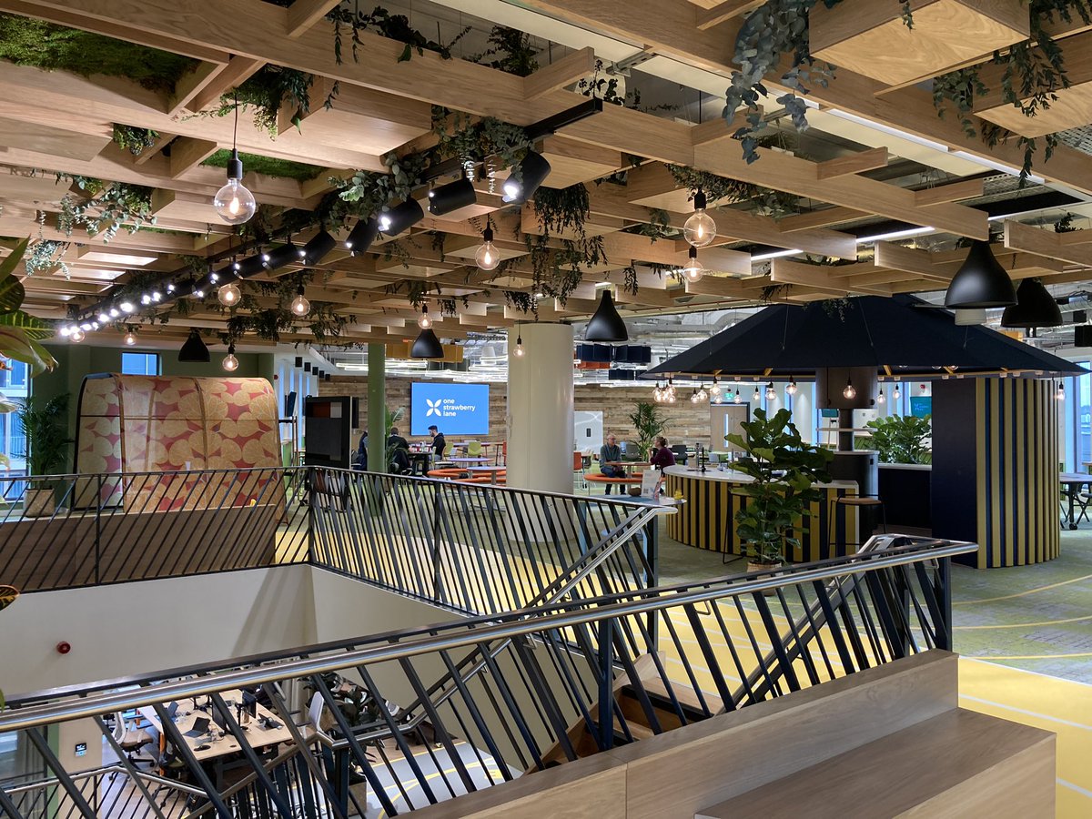 Had my induction today at <a href="/OneStrawberryLn/">Onestrawberrylane</a>, our new <a href="/homegroup/">David Vidal</a> head office, and it’s absolutely stunning. Accessible and inclusive facilities, cafe open to the public, dedicated voluntary sector hub, biophilic design, brilliant tech… an incredible place to be 🍓👏👏