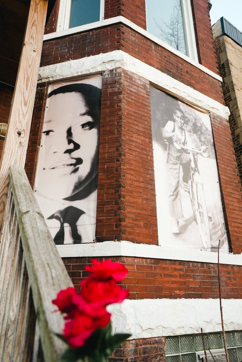 blscktimbs's tweet photo. Emmett Till’s childhood home in color. https://t.co/TvyPM3hWO9