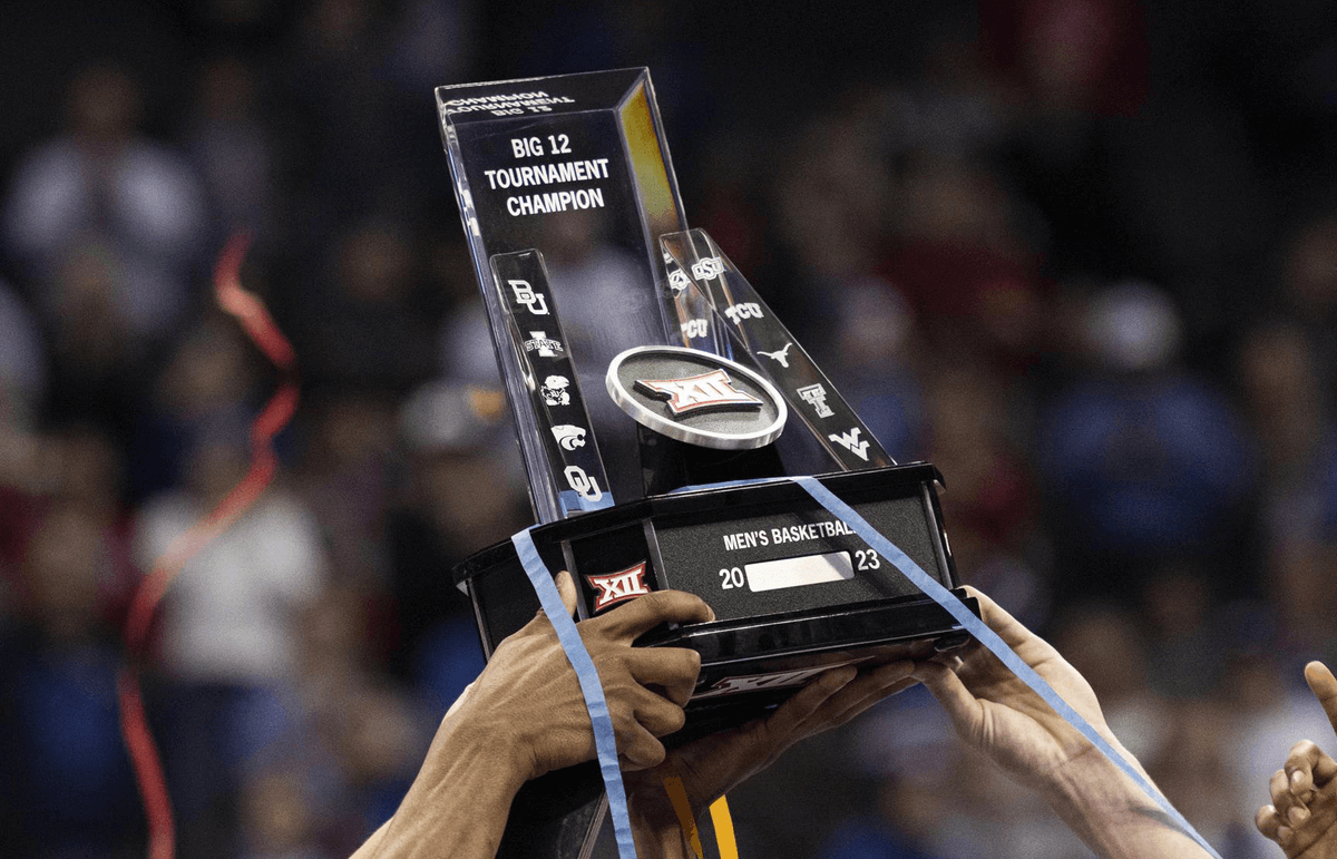 Big12Conference's tweet photo. The Top 10 toughest remaining schedules in the country according to NCAA Stats...the ENTIRE Big 12 💪 #Big12MBB

1⃣ Iowa State
2⃣ Kansas
3⃣ West Virginia
4⃣ Oklahoma
5⃣ Texas
6⃣ Texas Tech
T-7⃣ Baylor
T-7⃣ TCU
9⃣ Kansas State
🔟 Oklahoma State https://t.co/wTBSvbBY38